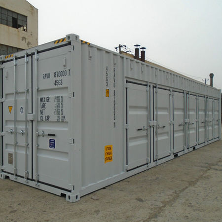 Baucontainer für Gewerbegebrauch - DOUBLE OPEN SIDE - Flex Box - für Lagerung