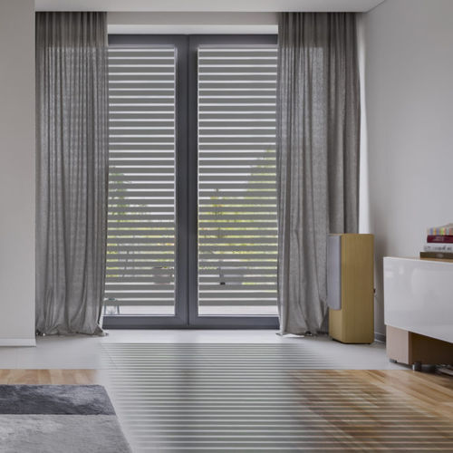 Rollladen - LIGHTLUX® - Croci - extrudiertes Aluminium / für Fenstertür / Sicherheit