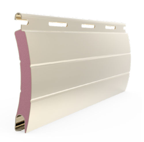 Rollladen - AC- 55  - Croci - Lamellen / Stahl / satiniert