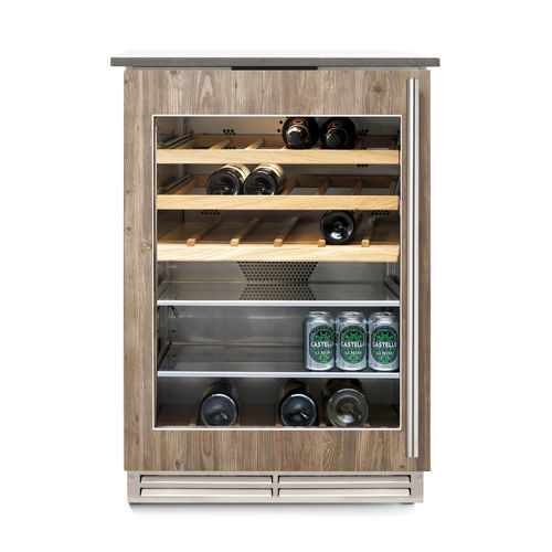 Kühlschrank mit 1 Tür - UCB602TP - Fhiaba - für Privatgebrauch / Einbau / verglast