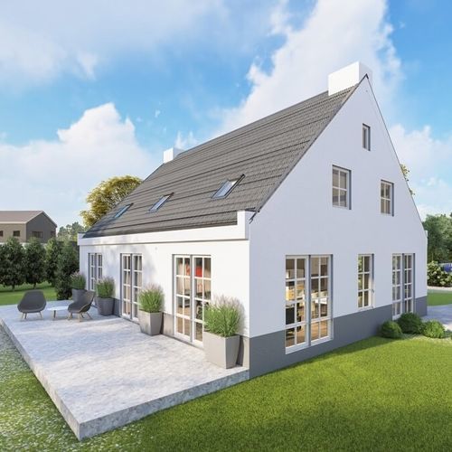 Fertigbauhaus - THE NETHERLANDS P - Frame House group Sia - umweltfreundlich / passiv / modern