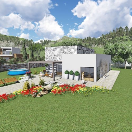 Fertigbauhaus - VILLA PROPUS - Frame House group Sia - umweltfreundlich / passiv / modern