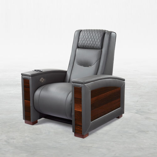 Leder-Kinosessel - GENESIS - KARLSSON SEATING LTD. - für Privatgebrauch / schwarz / mit Kopfstütze