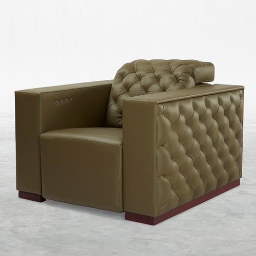 Leder-Kinosessel - BROUGHAM - KARLSSON SEATING LTD. - für Privatgebrauch / Farbe anpassbar / grün