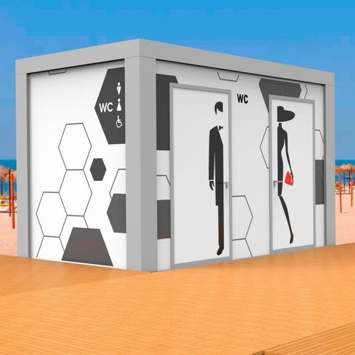 Öffentliche Toilette - WC MOD 02 - Veco Urban Design