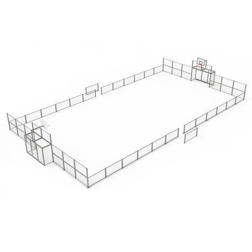 Multisportplatz für Spielplätze - FIT STADIUM series - Veco Urban Design - für öffentliche Anlagen