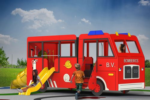 Fahrzeug für Spielplätze - ST Bombeiro 03 - Veco Urban Design