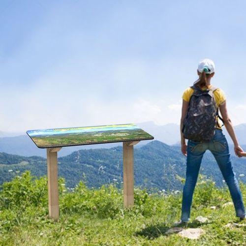 Infotafel für öffentliche Bereiche - PI PANORAMIC - Veco Urban Design