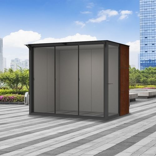 Kiosk für Außenbereich - CHILE A - Veco Urban Design - HPL / zerlegbar