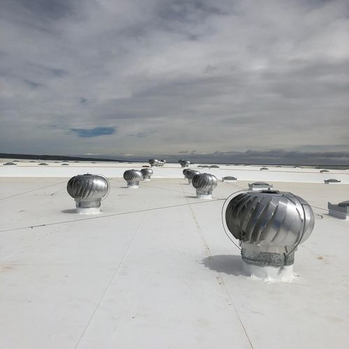 Flachdachlüfter - TRANSFORMADOS Y ACCESORIOS DEL SUR, S.L - Aluminium / für gewerbliche Nutzung / Industrie
