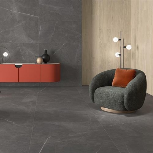 Feinsteinzeugfliesen - ROMA STONE - KTL Ceramica - satiniert / für den Innenraum / für Wohnzimmer