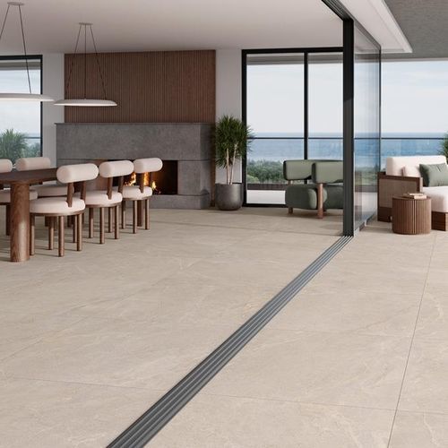 Feinsteinzeugfliesen - LITHOS - KTL Ceramica - matt / in Perlmuttoptik / für den Innenraum