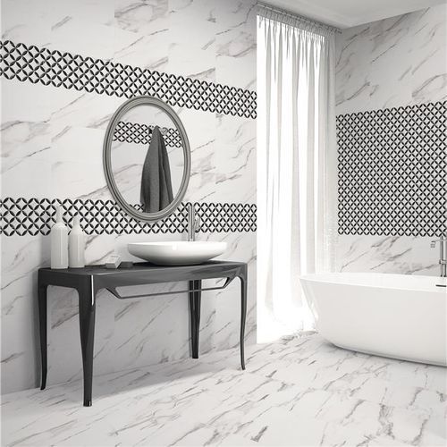 Feinsteinzeugfliesen - ANTHEA - KTL Ceramica - Hochglanz / Relief / für den Innenraum