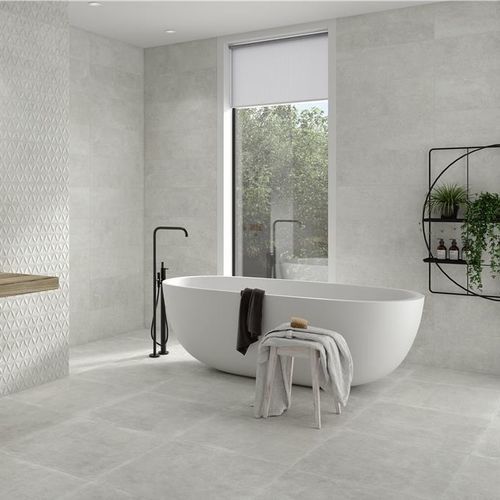 Feinsteinzeugfliesen - BAKU - KTL Ceramica - matt / Relief / für den Innenraum