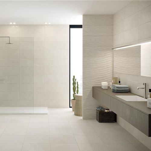 Feinsteinzeugfliesen - CRESTONE - KTL Ceramica - matt / für den Innenraum / für Badezimmer