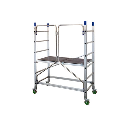 Aluminiumgerüst - ALTO FOLDING - Facal - hoch / auf Rollen / geringe Höhe