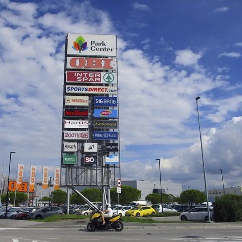 Bodenstehendes Reklameschild - TOWER - Elmont Bled d.d. - LED