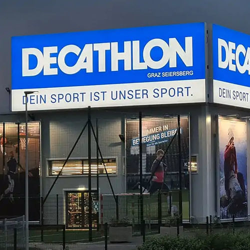 Festinstallierte Reklametafel - Elmont Bled d.d. - LED