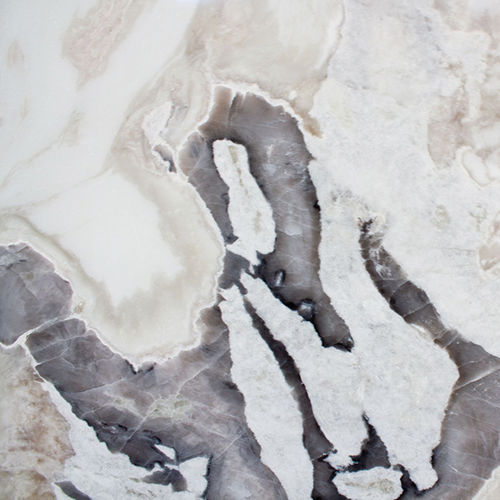 Marmor-Steinplatte - DOWER WHITE - Fiorantina Stone - für Innenausbau / für Bad / für Küche