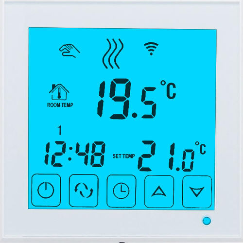 Elektronisches Thermostat - Q6WIFI-PE - Globovac Ltd - programmierbar / manuell / für Heizungen