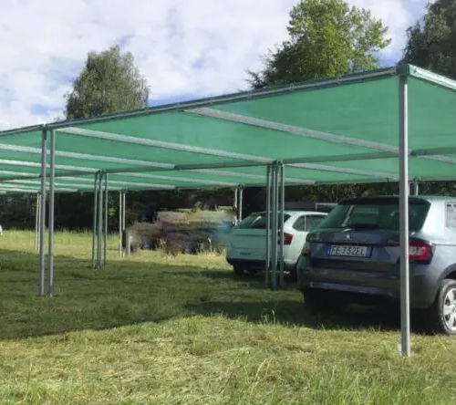 Metall-Textil-Überdachung - Tenso Coverings