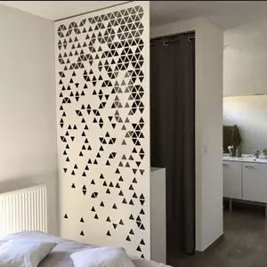 Platten-Sichtschutz - Alumideas Co.,Ltd. - Aluminium / lichtdurchlässig / Trenn