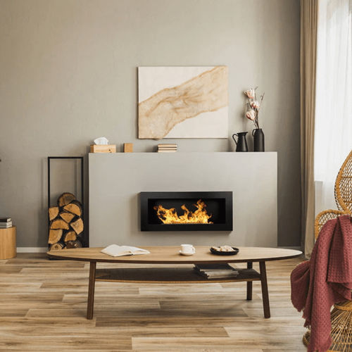 Bioethanol-Kamin - Lucca  - Divina Fire - Einbau / ohne Abzug / Einseitig