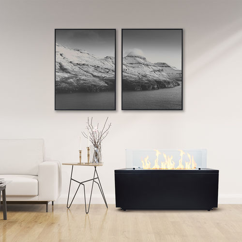 Bioethanol-Kamin - CARAVAGGIO - Divina Fire - bodenstehend / für Außenbereich / offen
