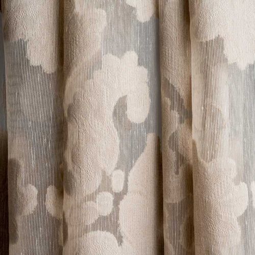 Stoff für Sonnensegel - AFRODITE - BLOOMING - Motiv / Baumwolle / Leinen