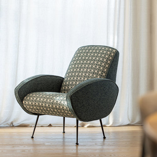 Moderner Sessel - PUCCI  - BLOOMING - Stoff / Birke / mit abnehmbarem Kissen