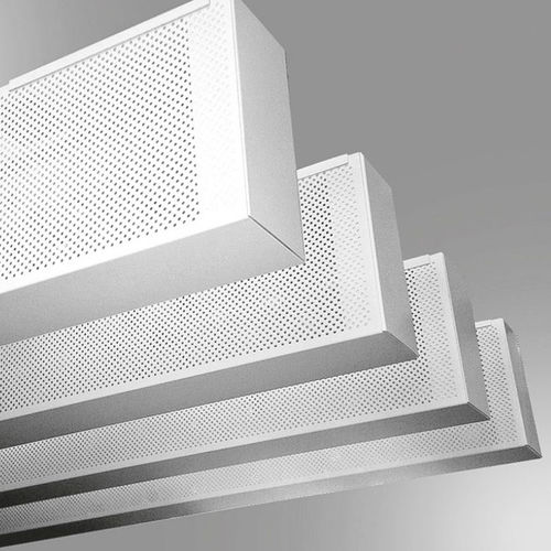 Aluminium-Akustikbaffel - ceir - Stahl / hängend / rechteckig