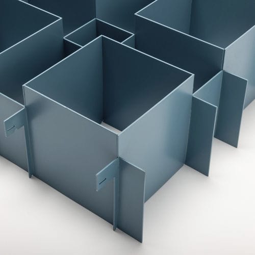 Aluminium-Zwischendecke - MONOLAMA QRs - ceir - Lamellen / Platten / für den Innenraum