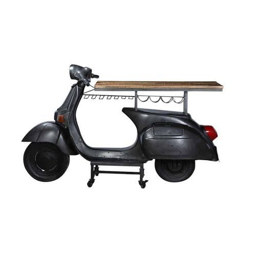 Bartheke - SCOOTER ROMA - GrandDécor - Holz / Metall / gerade