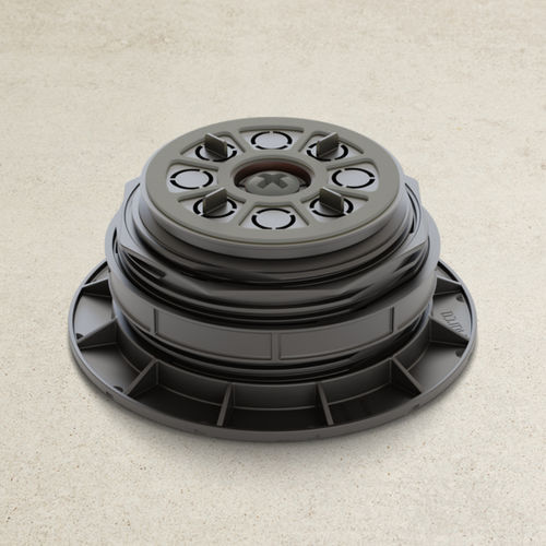 Doppelboden-Stelzlager / Polypropylen - RING C30 - ARTTROS LEVELLING SYSTEMS - für den Innenraum / für Außenbereich / mit fester Höhe