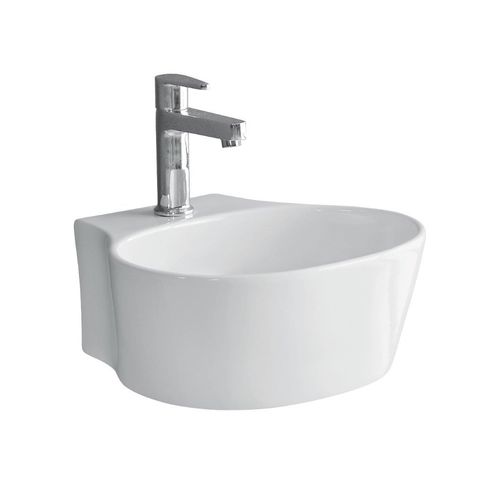 Aufsatzwaschbecken - ABELIA - ASIAN GRANITO INDIA - Porzellan / rund / ohne Öffnung
