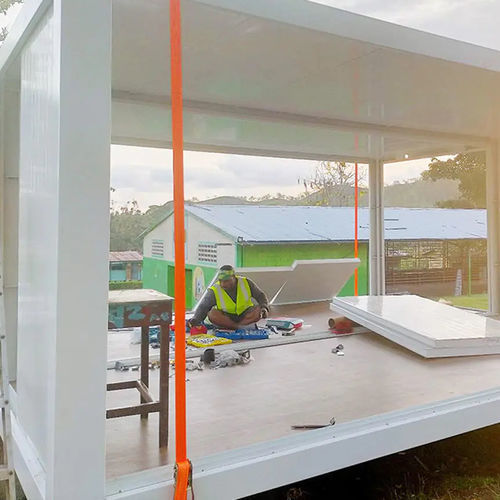 Container-Haus - CTR-DD SERIES - Zhejiang Putian Integrated Housing Co., Ltd. - Modul / modern / ebenerdig
