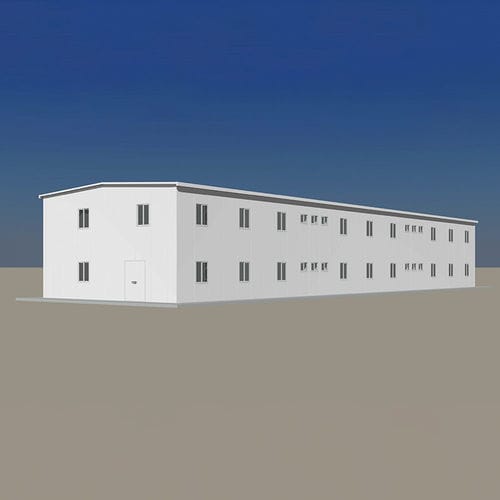 Fertigbau-Gebäude - PT220215 - Zhejiang Putian Integrated Housing Co., Ltd. - Stahl / Stahlrahmen / für Büro