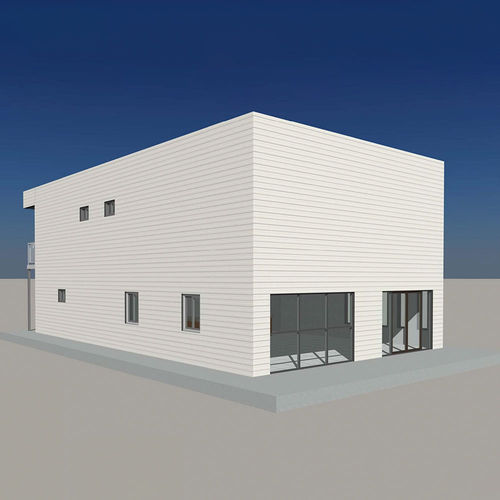 Fertigbau-Gebäude - PT220946-2 - Zhejiang Putian Integrated Housing Co., Ltd. - Holz / Stahl / Stahlrahmen