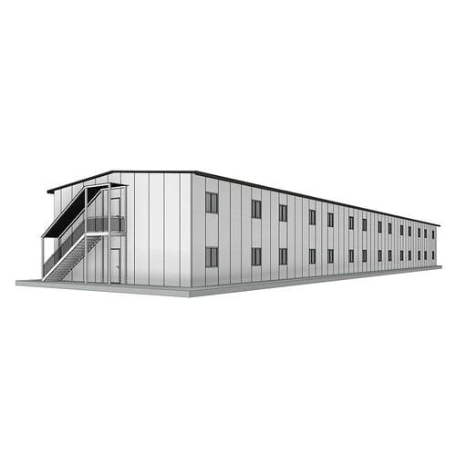 Fertigbau-Gebäude - PT2303105 - Zhejiang Putian Integrated Housing Co., Ltd. - Stahl / Stahlrahmen / für Kollektivunterkunft