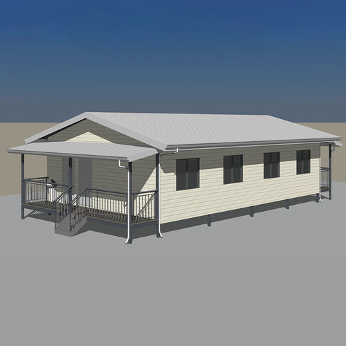 Fertigbauhaus - PT230236 - Zhejiang Putian Integrated Housing Co., Ltd. - Bungalow-Stil / umweltfreundlich / modern