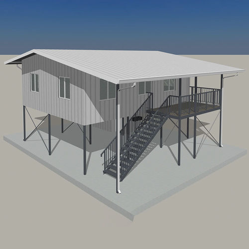Fertigbauhaus - PT230301 - Zhejiang Putian Integrated Housing Co., Ltd. - Bungalow-Stil / umweltfreundlich / modern
