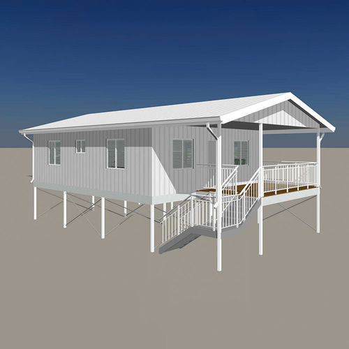 Fertigbauhaus - PT220737 - Zhejiang Putian Integrated Housing Co., Ltd. - Bungalow-Stil / umweltfreundlich / modern