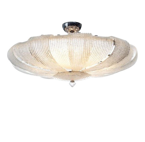 Klassische Deckenlampe - FLUSH MOUNT - SimoEng SRLS - rund / Glas / Muranoglas