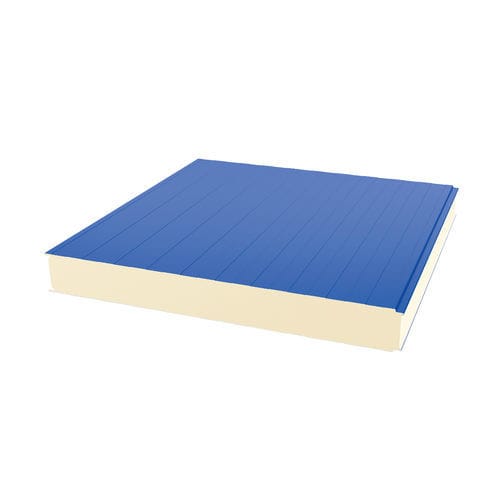 Sandwichpaneel für Fassaden - EP-5R - EGEPANEL ENDUSTRI A.S. - einseitig metallbeschichtet / Glaswollekern