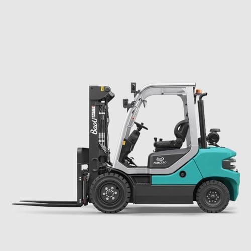 Gabelstapler für Baustelle - KBD 25-35 / KBG 25-35 - Baoli EMEA S.p.A. - für Fabriken / für Verteilerzentrum / für Lagerhallen