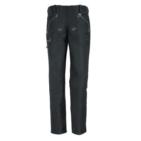 Arbeitshose - EWALD - FHB ORIGINAL GMBH & CO. KG - Leder / Kunstleder / schwarz