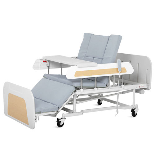 Pflegebett - SK-D07-4 - Healthward - Einpersonen / klassisch / mit Rollen