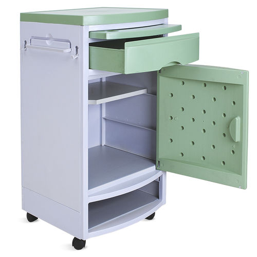 Moderner Nachttisch - SKS003 - Healthward - ABS / Gestell aus ABS / quadratisch