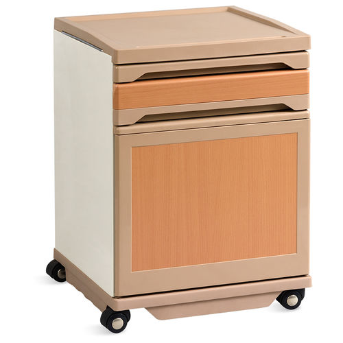 Moderner Nachttisch - SKS008 - Healthward - ABS / Gestell aus ABS / rechteckig