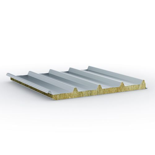 Schrägdachplatte - EuroWool RW - KAMARIDIS GLOBALWIRE GROUP - galvanisiertem Stahl / Stahlblech / Metalloptik